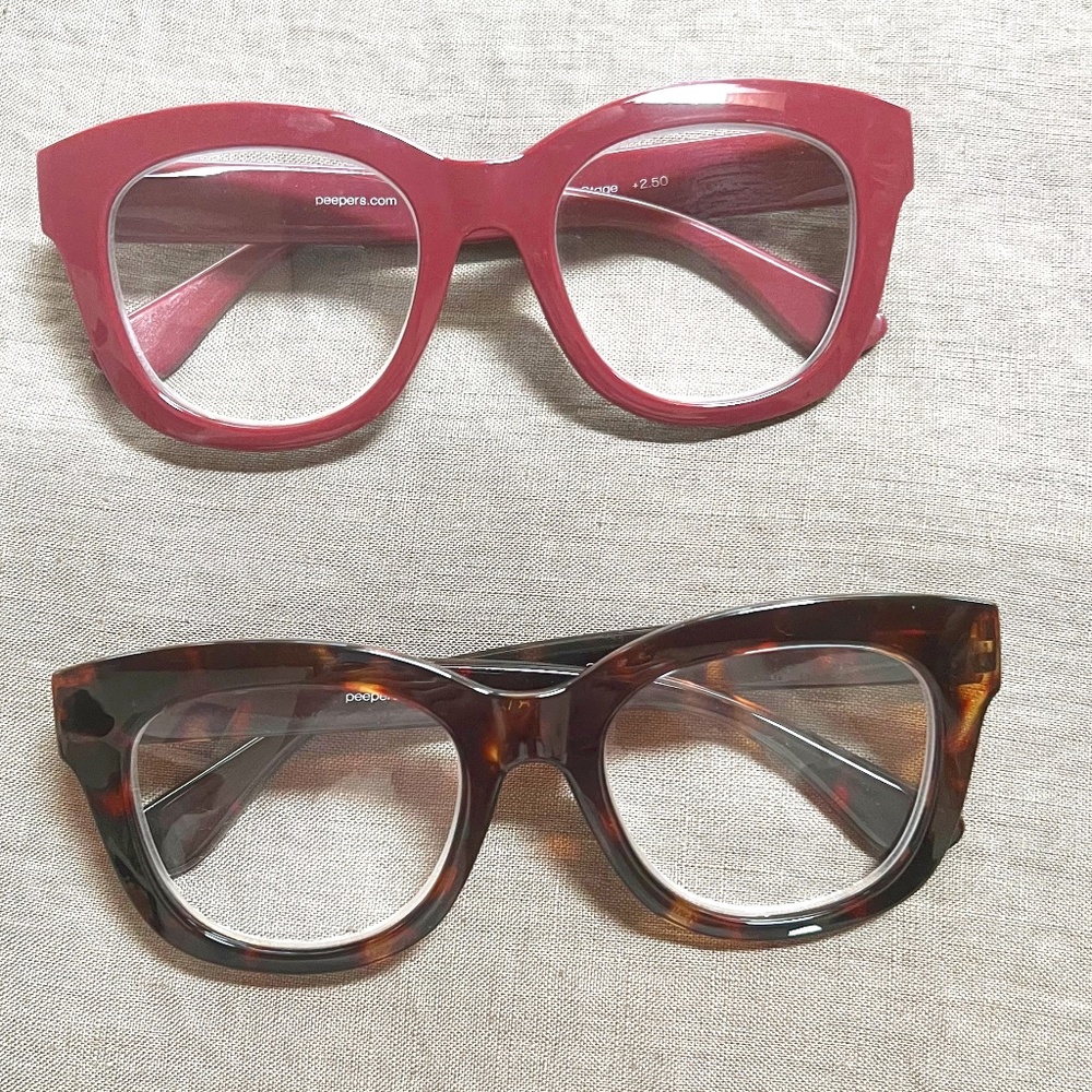 Women's Pink and Tortoiseshell Fashion Reading Glasses